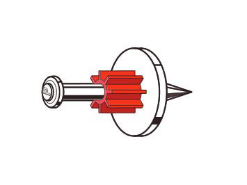 8mm Drive Pin With 22mm Washer