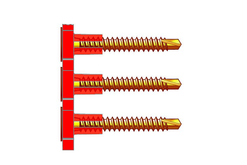 COLLATED SCREW SELF DRILL 25MM-41MM