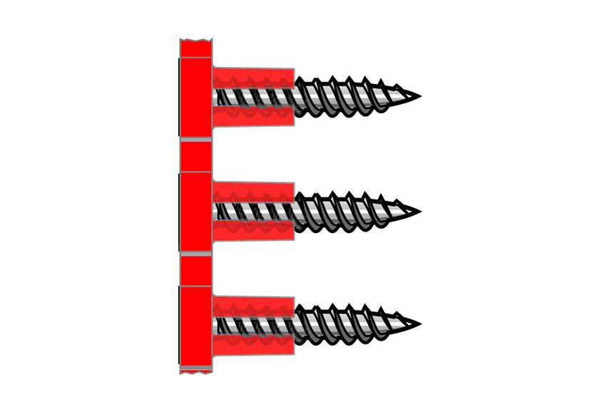 COLLATED VILLABOARD SCREW 20MM-30MM