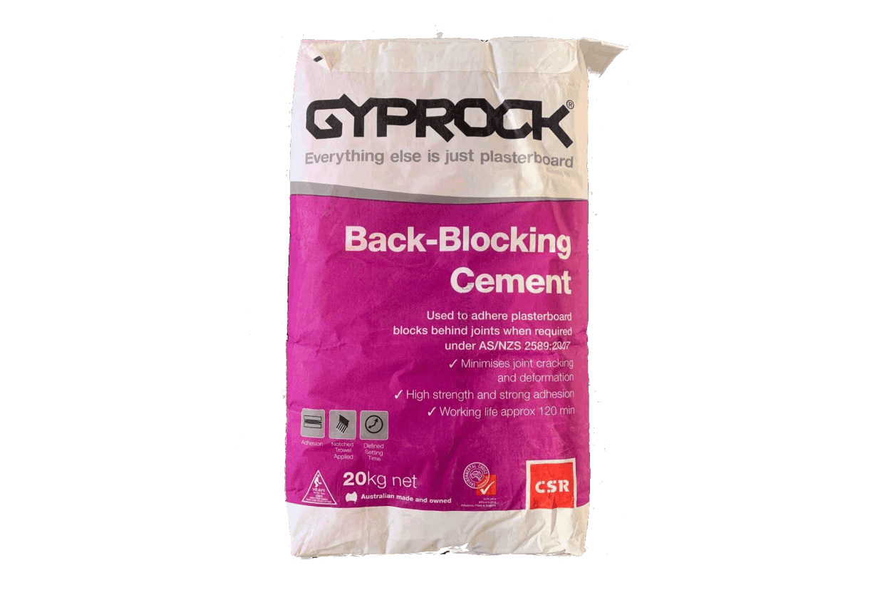 CSR BACK BLOCKING CEMENT