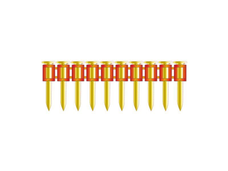 P3X 8.6mm Head Collated Drive Pins